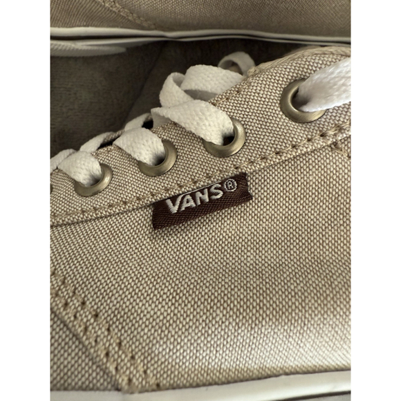 Vans Men's Atwood Deluxe Sneakers Canvas Size 8 Grey Chipmunk Clean - Picture 2 of 11